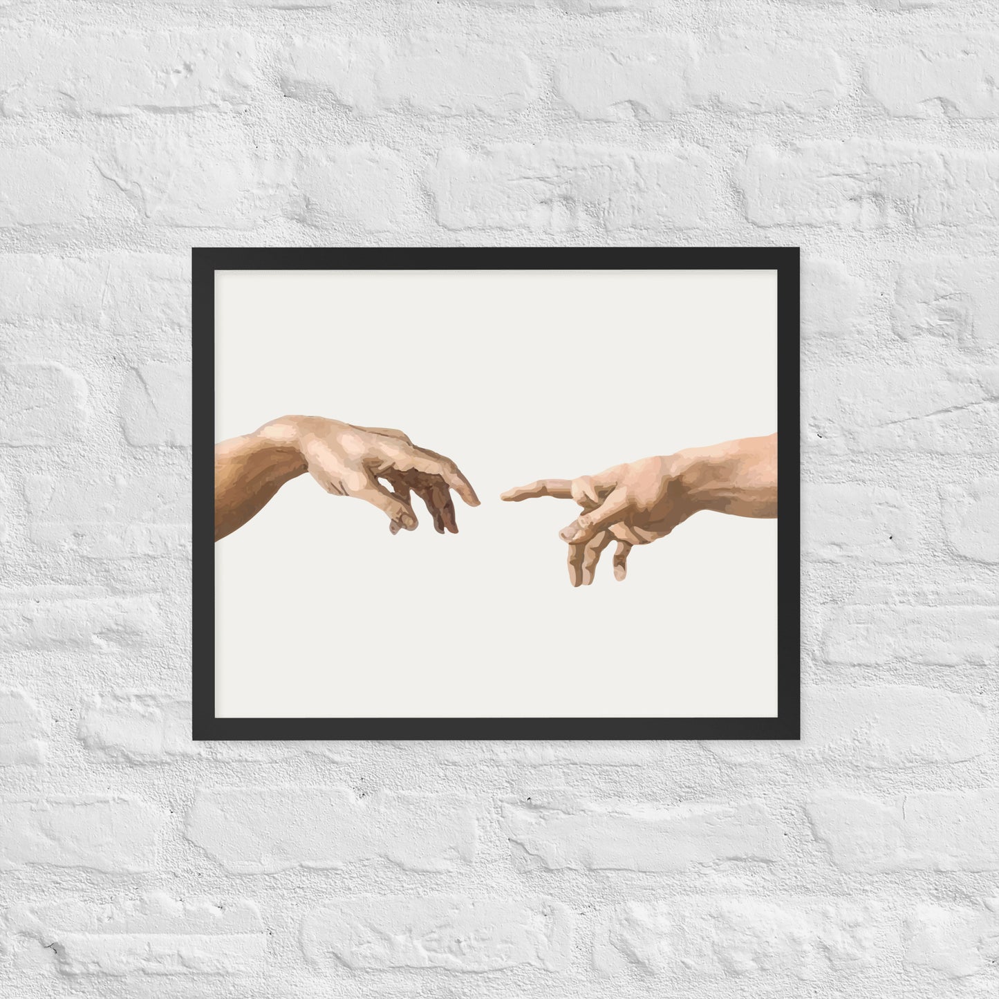 God's Hand Framed Poster