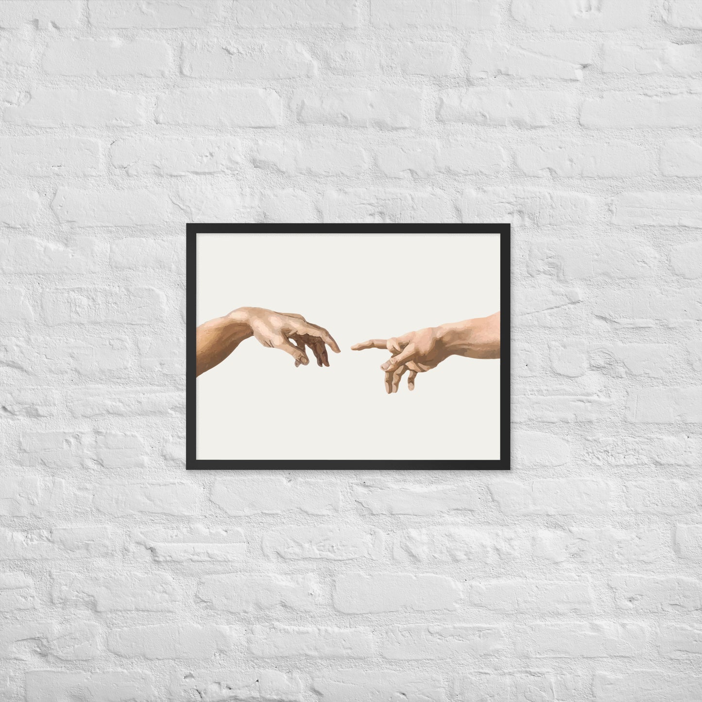 God's Hand Framed Poster