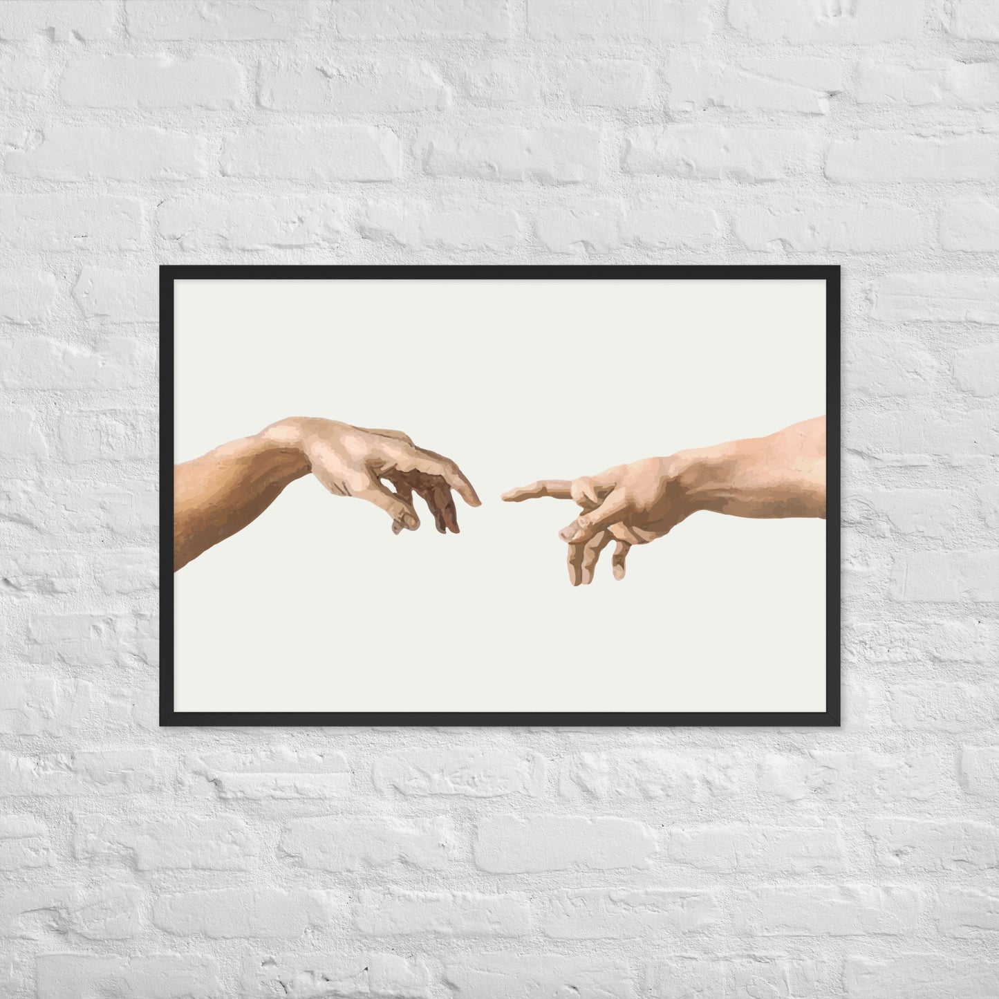 God's Hand Framed Poster