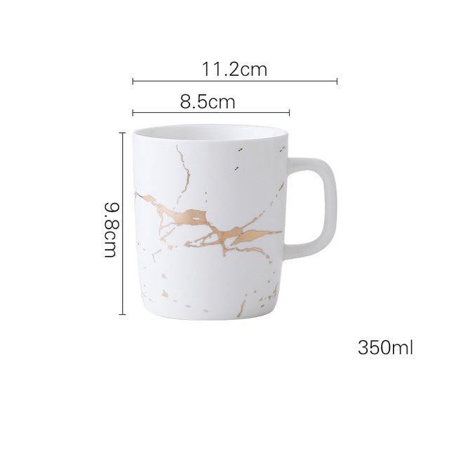 Marble Coffee Mugs