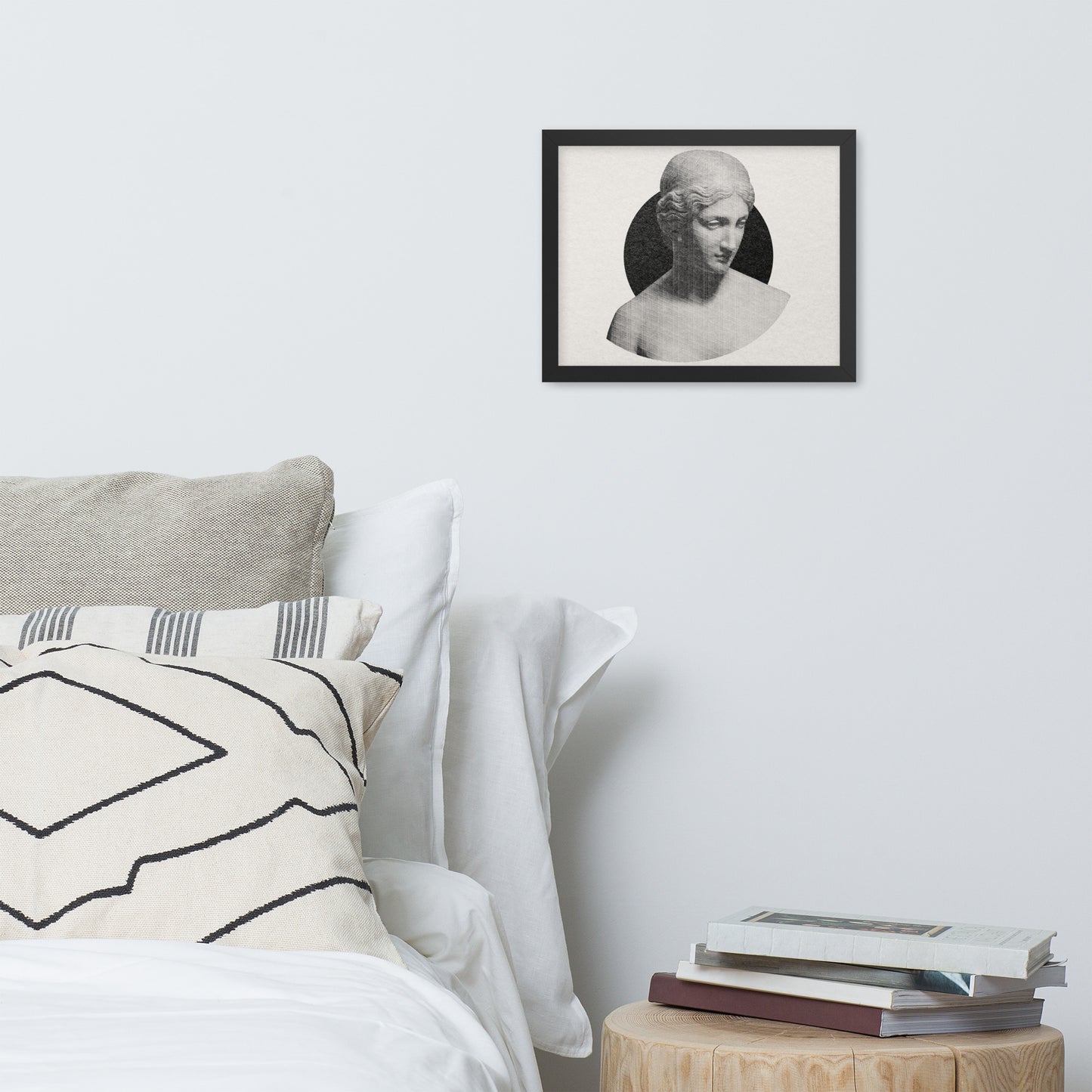 Greek Statue Framed Poster