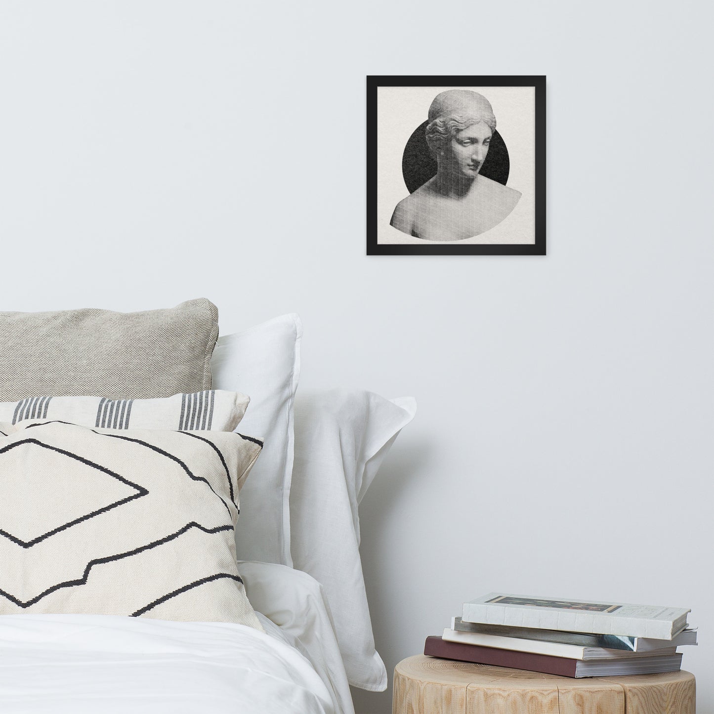 Greek Statue Framed Poster