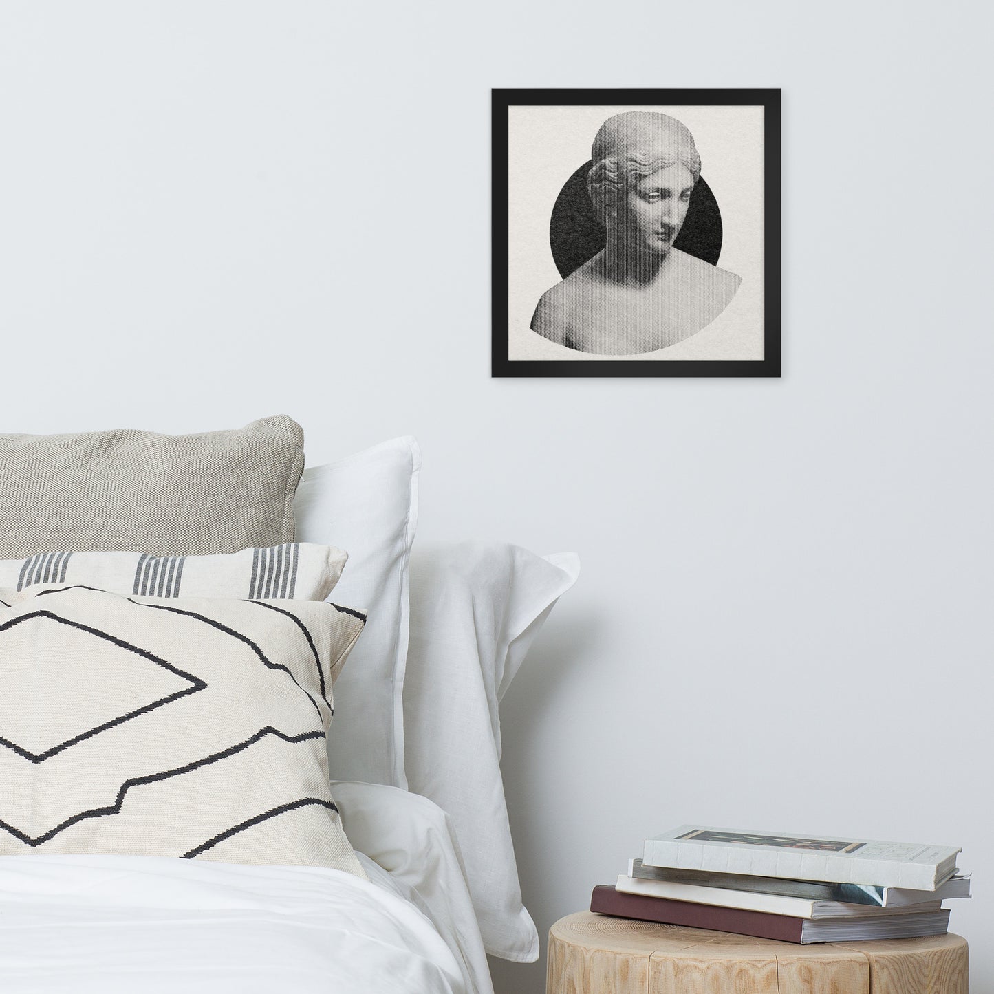 Greek Statue Framed Poster