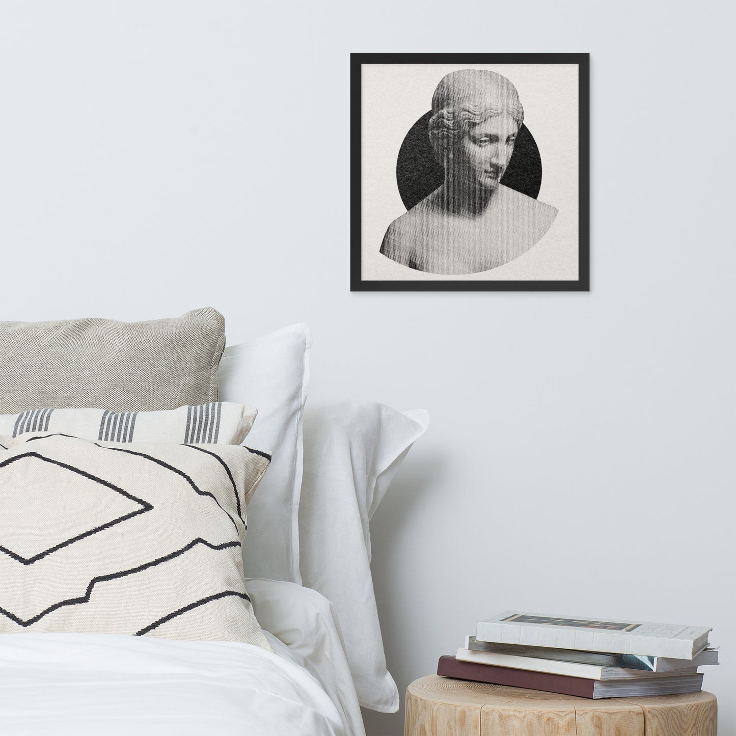 Greek Statue Framed Poster