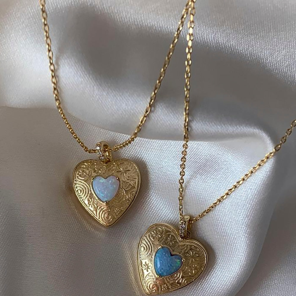 Golden Heart Locket
