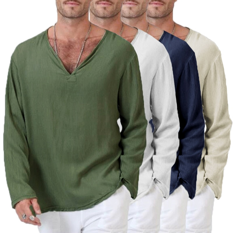 Camiseta Playera - Long-Sleeve Beach Shirt