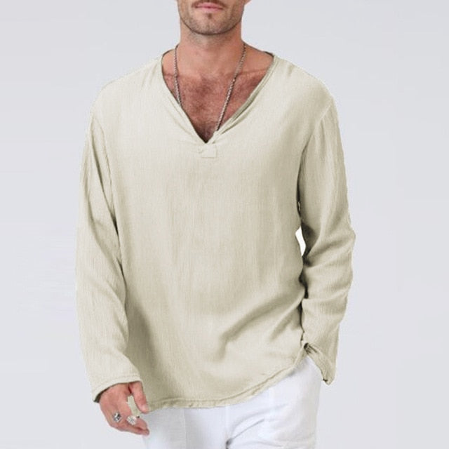 Camiseta Playera - Long-Sleeve Beach Shirt