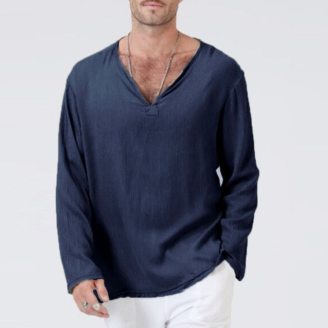Camiseta Playera - Long-Sleeve Beach Shirt