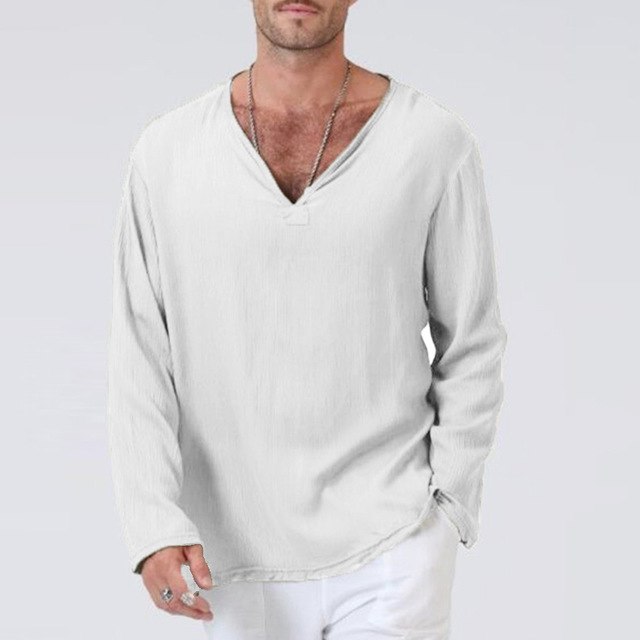Camiseta Playera - Long-Sleeve Beach Shirt